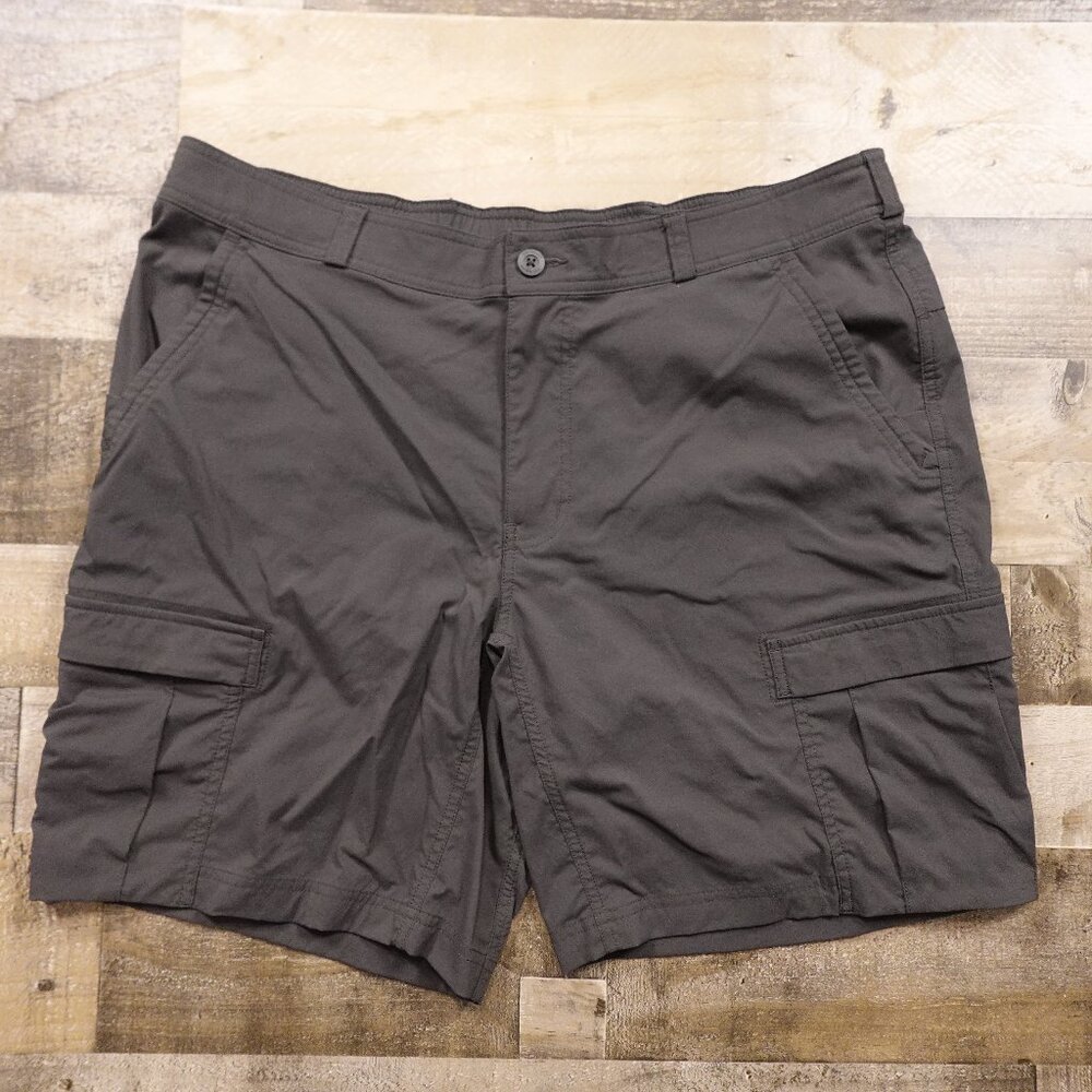 REI Co-op‎ Cargo Hiking Shorts Men’s 40 Gray Outdoor Utility 8.5” Inseam